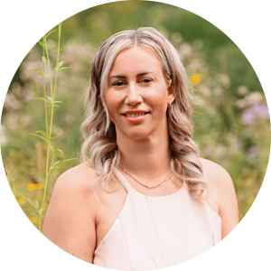 Founding Attorney Danielle Pierce in a field